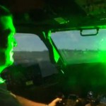 Laser attacks on aircraft